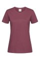 Dames T-shirt Classic-T Fitted Stedman ST2600 Burgundy Red